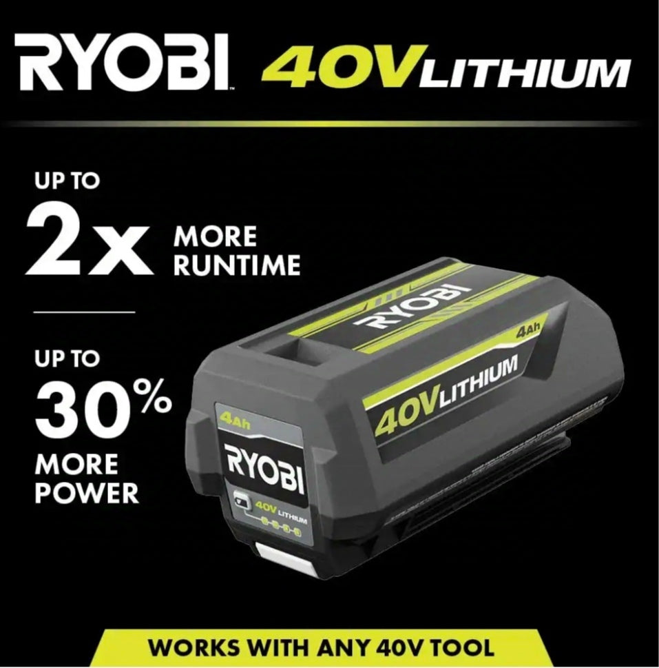 40V Lithium-Ion 4 Ah High Capacity Battery