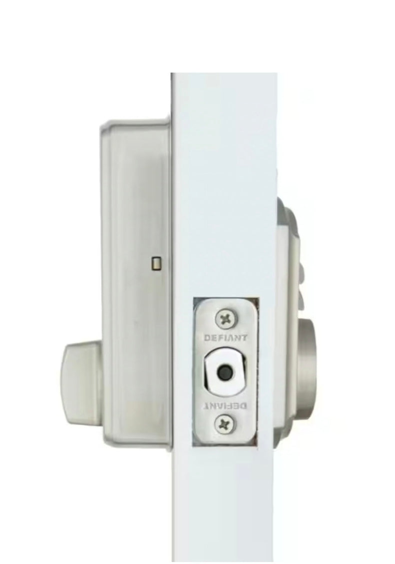 Castle Satin Nickel Single Cylinder Electronic Keypad Deadbolt