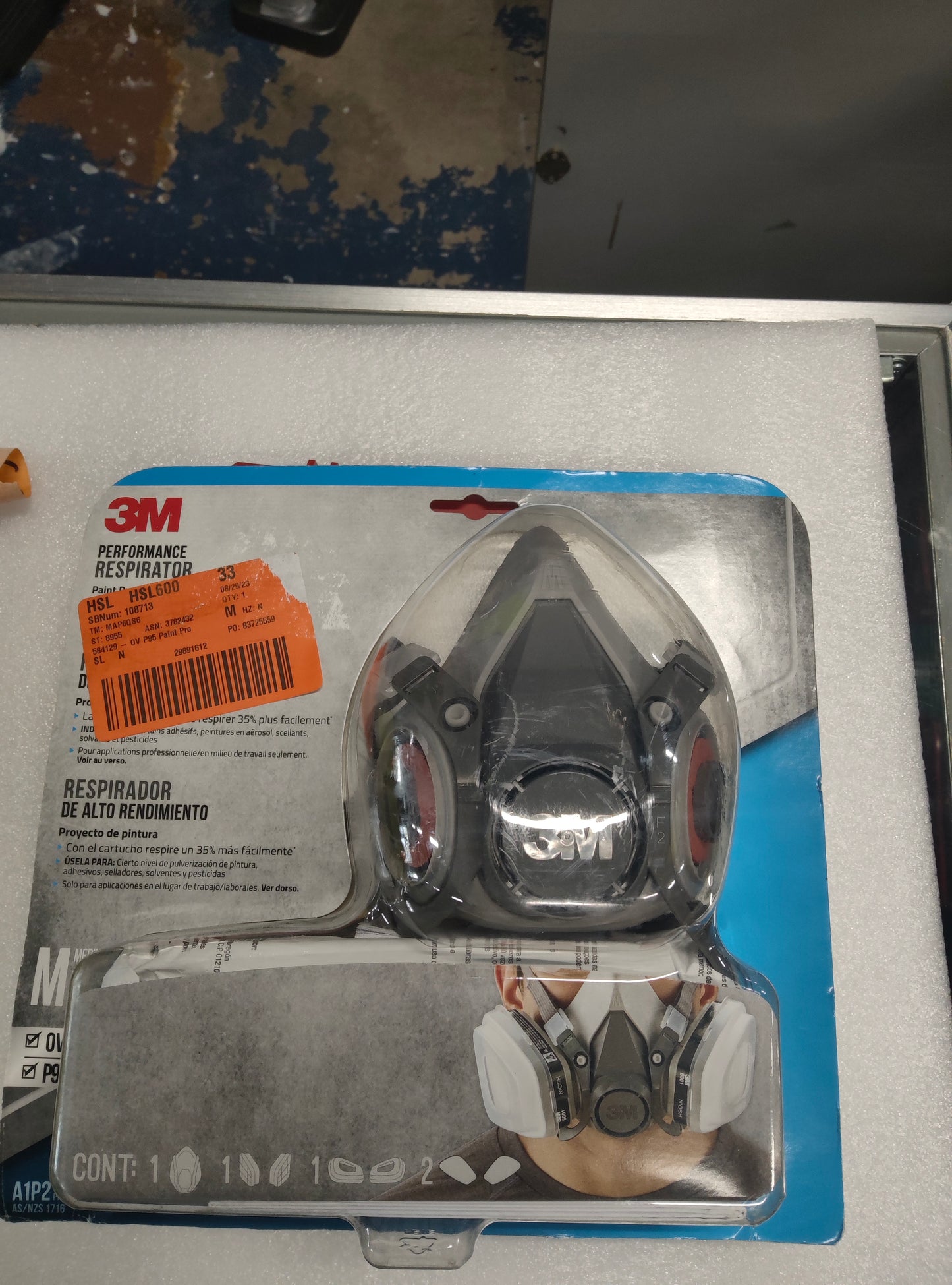 3M™ Disposable Half Face
Respirator 4251