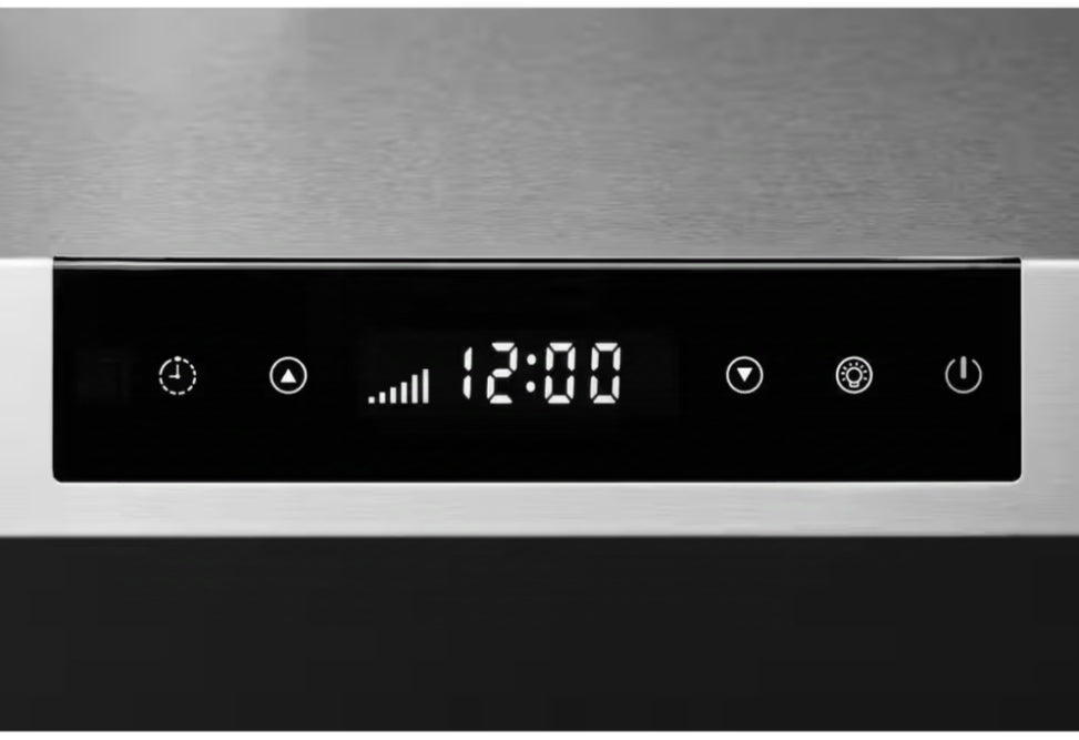 HAUSLANE
30 in. Ducted Under Cabinet Range Hood with 3-Way Venting Changeable LED Powerful Suction in Stainless Steel