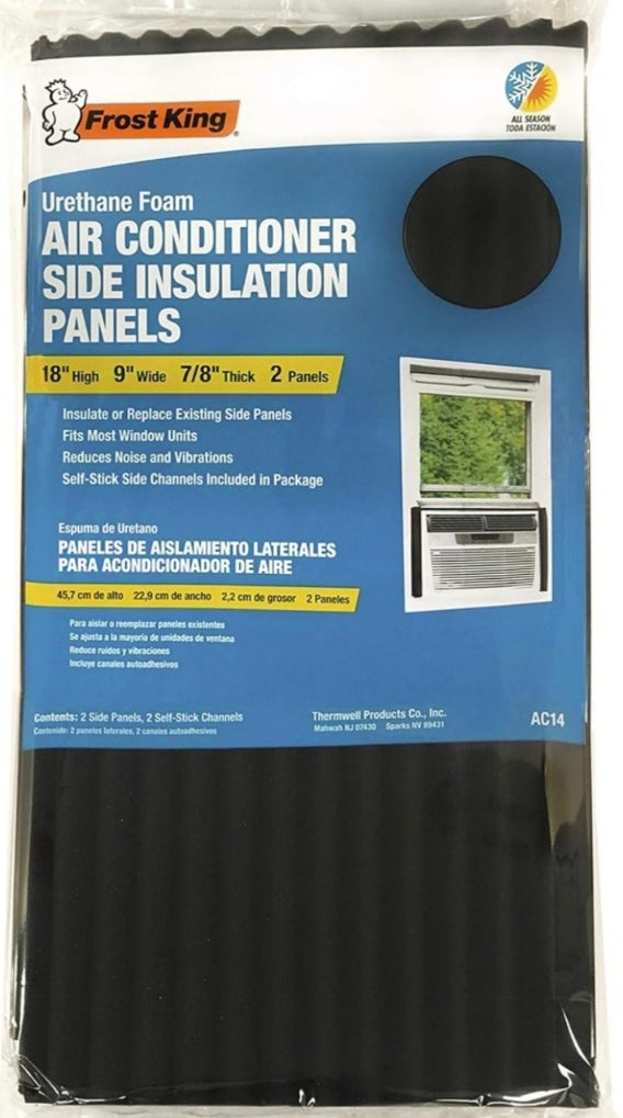 THERMWELL Frost King AC14H Foam Air Conditioner Panel, 9 18-Inch
