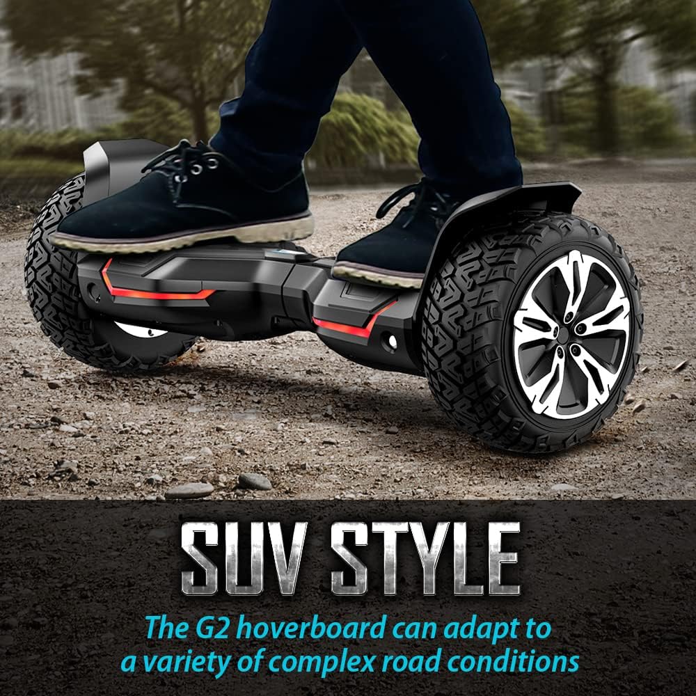 Gyroor G2 Hoverboard For Adults 700W All Terrain Hoverboard 8.5 inch