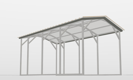 Carport 9’x18’x8’