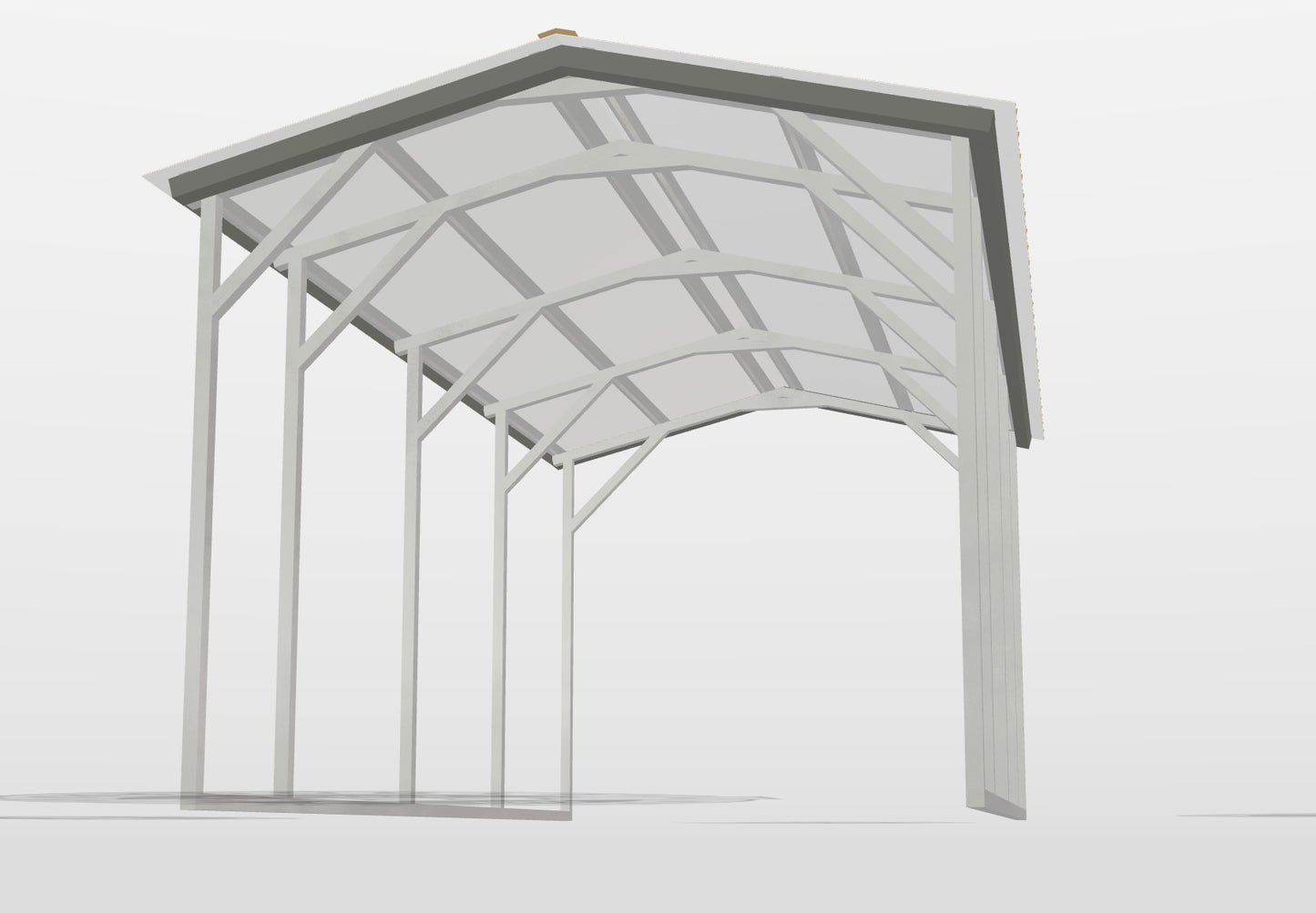 Carport 9’x18’x8’