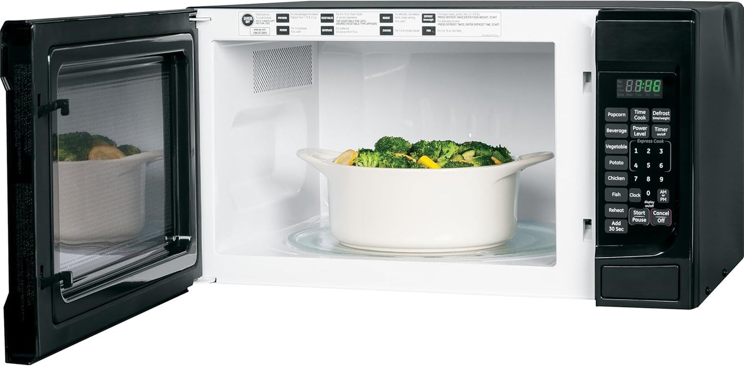 1.4 cu. ft. Countertop Microwave in Black