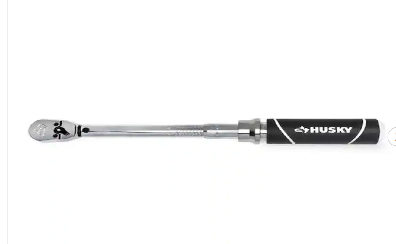 40 in./lbs. to 200 in./lbs. 1/4 in. Drive Torque Wrench