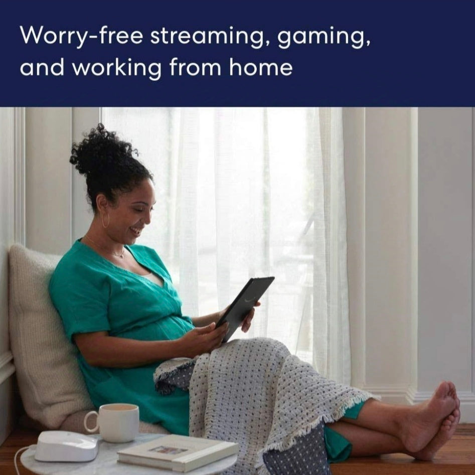 eero - Pro 6 AX4200 Tri-Band Mesh Wi-Fi 6 System (3-pack) - White