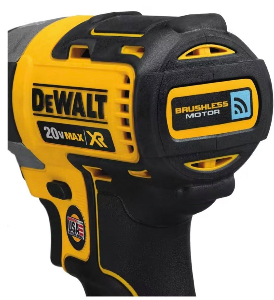 DEWALT 20V MAX XR with Tool Connect Cordless Brushless 1/4 in. Impact Driver (Tool Only)