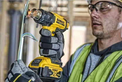 DEWALT 20V MAX Cordless Compact Heat Gun with Flat and Hook Nozzle Attachments