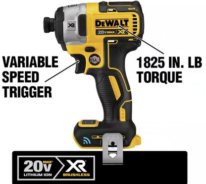 DEWALT ATOMIC 20V MAX Cordless Brushless Compact 1/4 in. Impact Driver