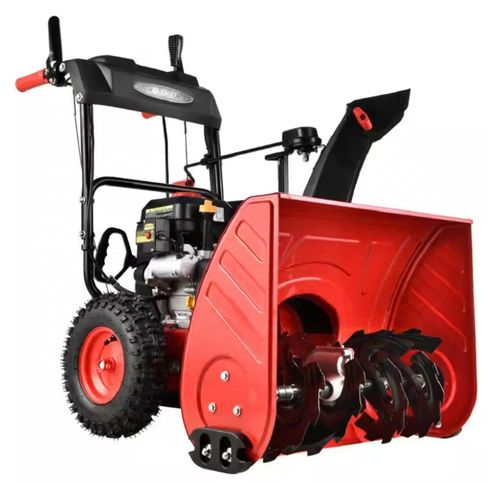 26 in. 2-Stage Gas Snow Blower with LED Light Electric Start