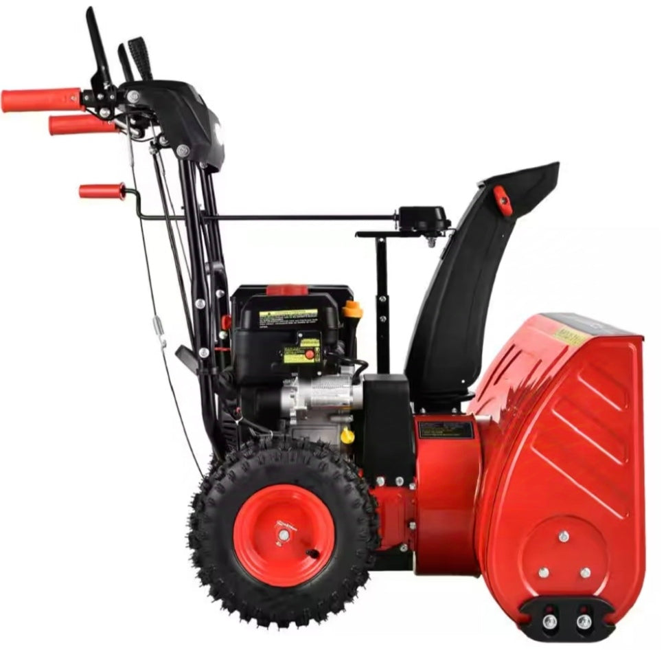 26 in. 2-Stage Gas Snow Blower with LED Light Electric Start