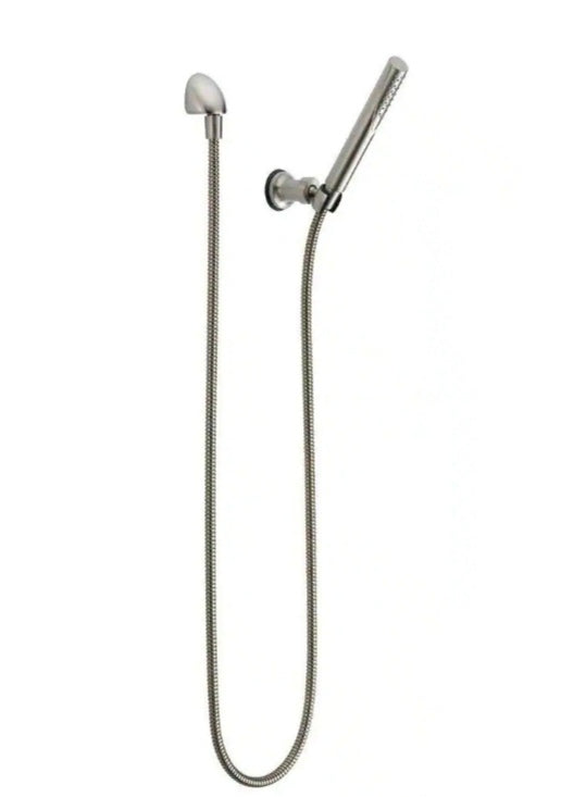 Delta Compel Single-Setting Adjustable Wall Mount Hand Shower with Hose, Stainless Steel