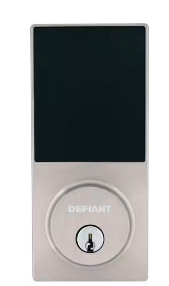 Slim Satin Nickel Electronic Touchpad Deadbolt