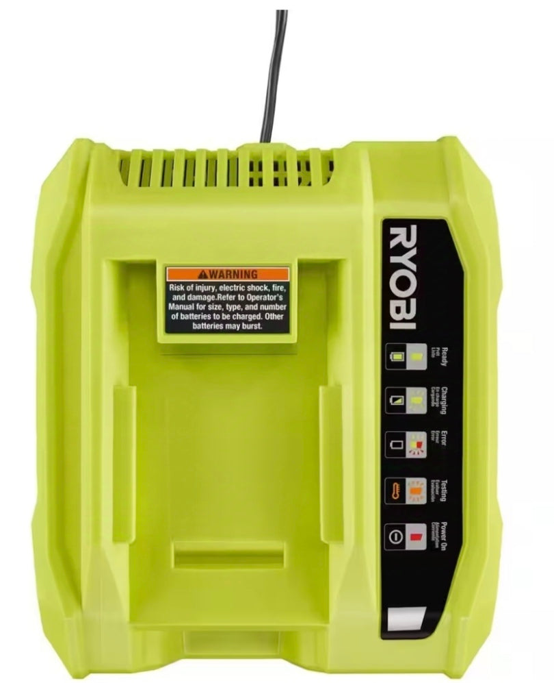 RYOBI 40V LITHIUM BATTERY CHARGER