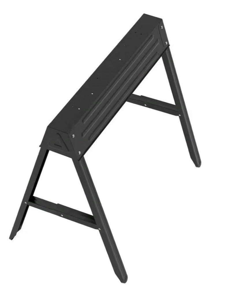 Husky
28.4 in. Steel Folding Sawhorse with Stable Locking Legs, Easy Setup, Compact Storage, Light-Weight