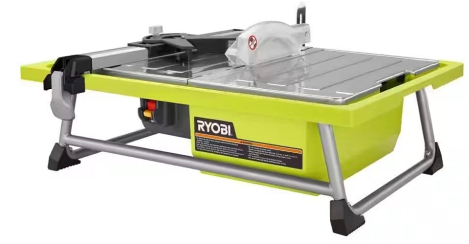 RYOBI
4.8 -Amps 7 in. Blade Corded Tabletop Wet Tile Saw