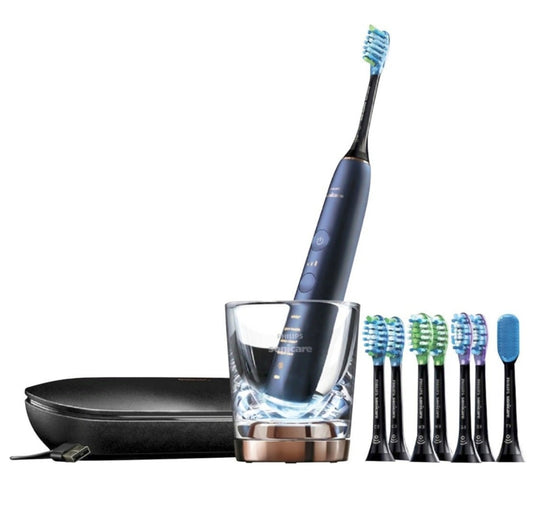 Philips Sonicare - DiamondClean Smart 9700 Rechargeable Toothbrush - Lunar Blue