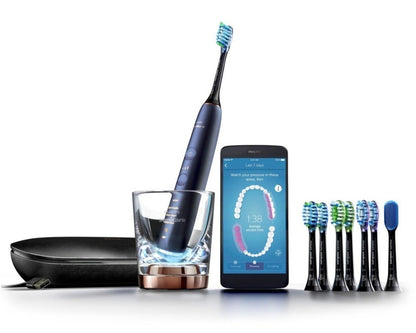 Philips Sonicare - DiamondClean Smart 9700 Rechargeable Toothbrush - Lunar Blue