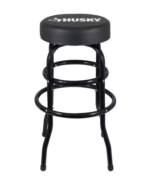 Husky
29 in. Shop Stool with 360° Swivel Seat