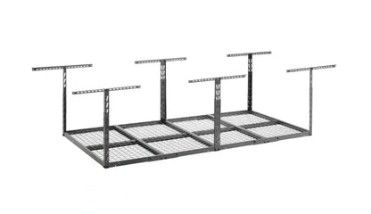 GearLoft Hammered Granite Adjustable Height Overhead Garage Storage Rack (48 in W x 96 in D)