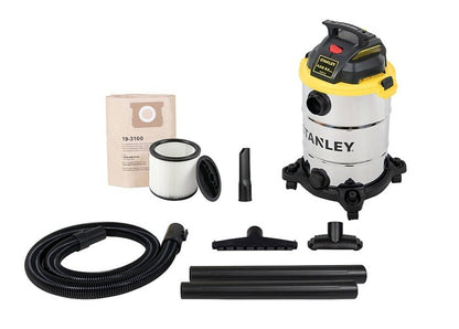 Stanley - 8 Gallon Wet/Dry Vacuum - Stainless