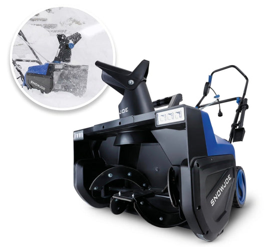 Snow Joe SJ627E Electric Walk-Behind Snow Blower W/ Dual LED Lights | 22-inch | 15-amp