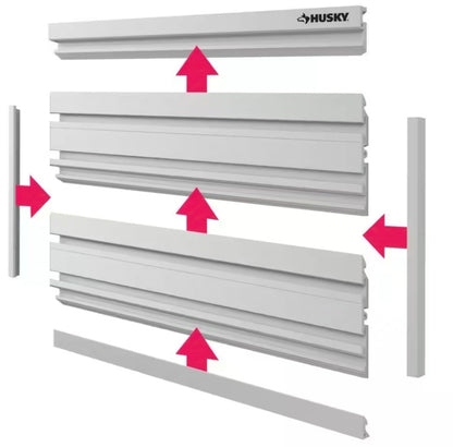 Husky
4-Panel Pack with Trim for Garage Slat Wall System