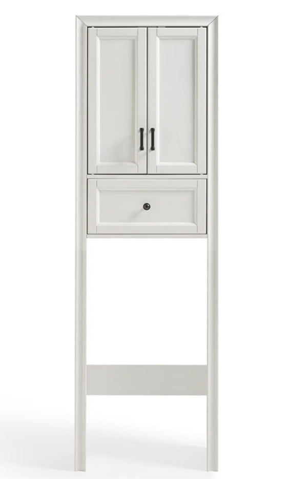 CROSLEY FURNITURE
Tara 22 in. W x 72 in. H x 11 in. D White Over-the-Toilet Storage