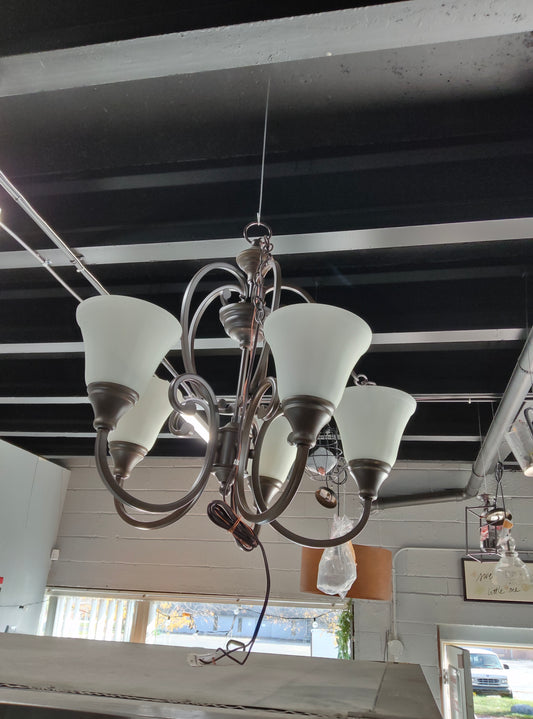 Dining room hanging light fixture