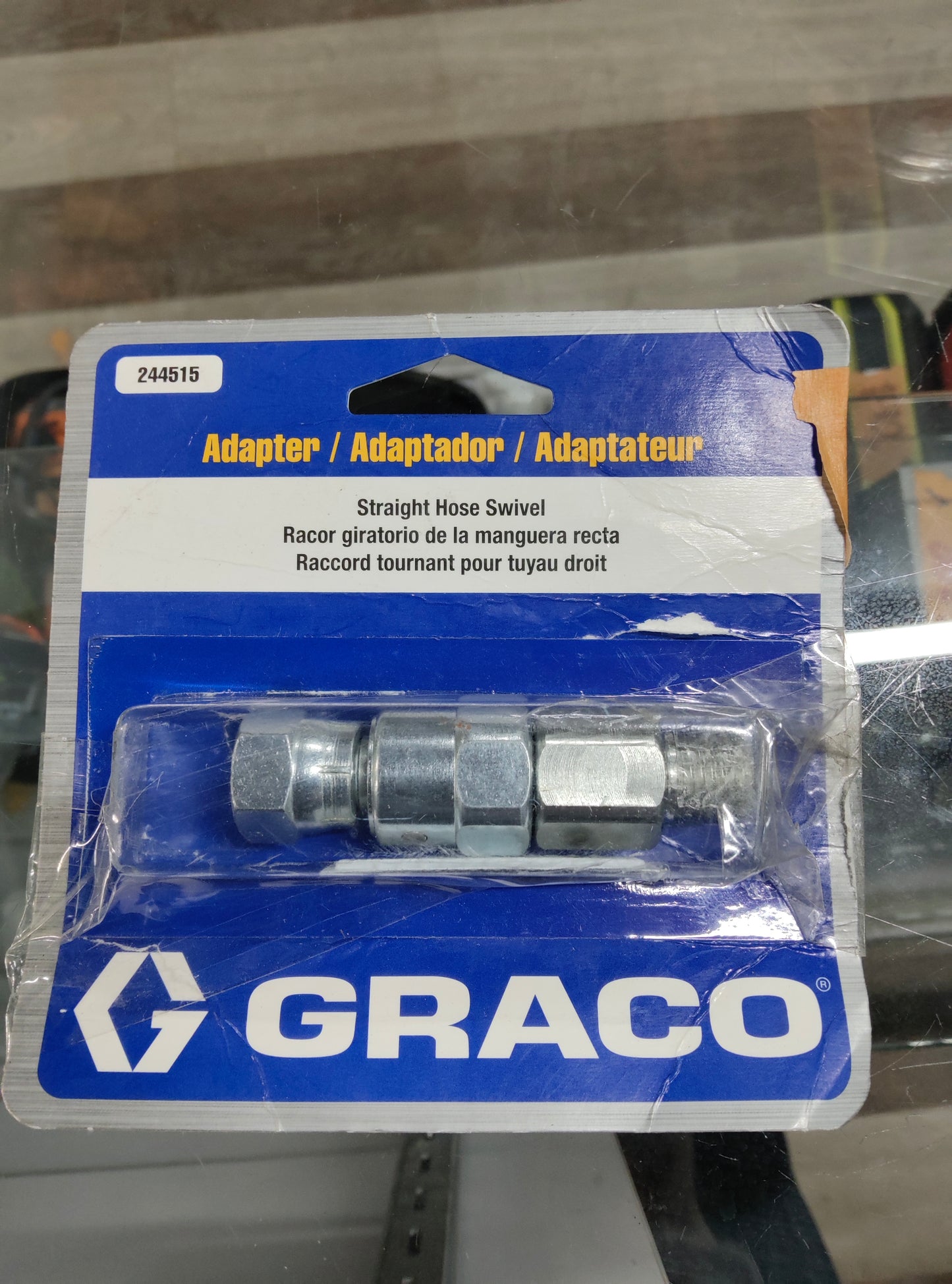 Graco
Straight Hose Swivel Connector