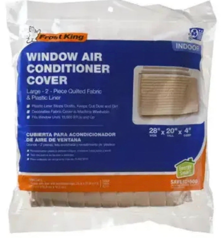 Frost King AC11H Air Conditioner Cover Indoor 20 By 28 Inch Quilted