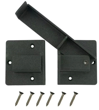 Everbilt
Black Extra Heavy-Duty Gate Flip Latch