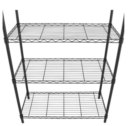 HDX
5-Tier Steel Wire Shelving Unit in Black (36 in. W x 72 in. H x 16 in. D)