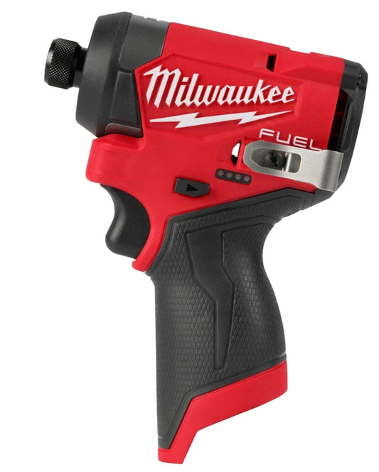 Milwaukee M12 FUEL 1/4in. Hex Impact Driver, Tool Only, Model# 3453-20