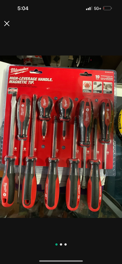 Screwdriver Set (10-Piece)