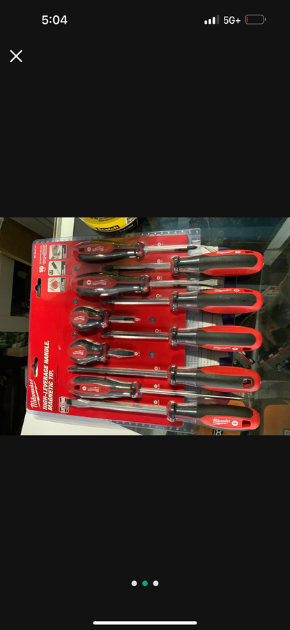 Screwdriver Set (10-Piece)