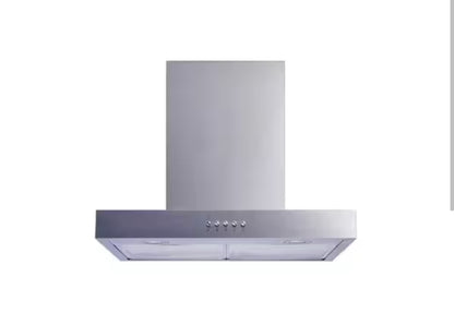 Winflo
36 in. Convertible Wall Mount Range Hood in Stainless Steel with Mesh Filters and Push Button Control